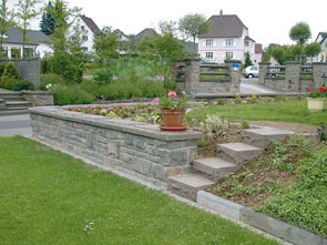 Gartengestaltung mit Naturstein